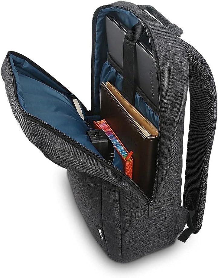 Lenovo Laptop Backpack B210, 15.6-Inch Laptop/Tablet, Durable, Water-Repellent, Lightweight, Clean Design, Sleek for Travel, Business Casual or College, GX40Q17225, Black - Image 6
