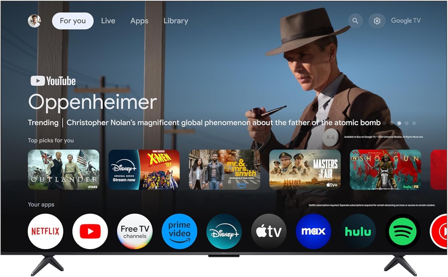 TCL 85-Inch Class QM6K Series QD-Mini LED 4K UHD Google Smart TV Best Value Mini-LED TV - QLED, 144hz, 288hz Gaming Rate, High Contrast Screen, Onkyo Audio, Dolby Atmos (85QM6K, 2025 Model) - Image 20