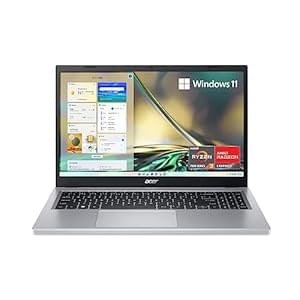 Acer Aspire 3 A315-24P-R7VH Slim Laptop | 15.6″ Full HD IPS Display | AMD Ryzen 3 7320U Quad-Core Processor | AMD Radeon Graphics | 8GB LPDDR5 | 128GB NVMe SSD | Wi-Fi 6 | Windows 11 Home in S Mode